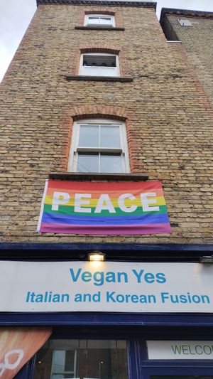  at Vegan Yes in East London