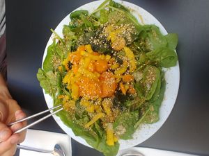 La piramid - super delicious! at Vegan Yes in East London