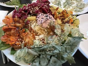 Bibimpap 👌  at Vegan Yes in East London