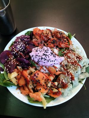  at Vegan Yes in East London