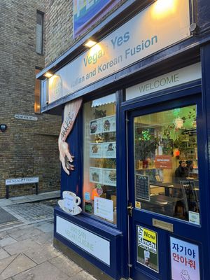 Hello  at Vegan Yes in East London