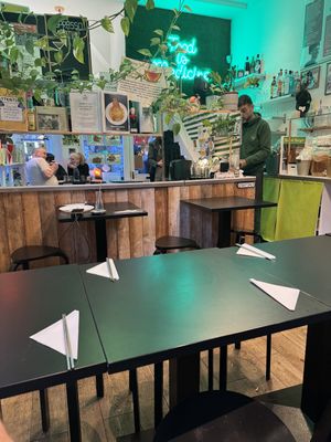 Counter   at Vegan Yes in East London