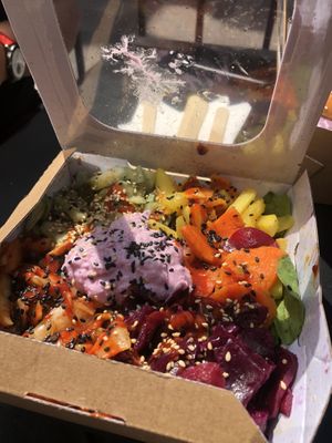   at Vegan Yes in East London