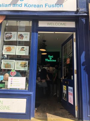   at Vegan Yes in East London