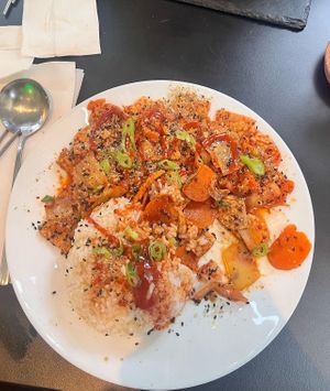   at Vegan Yes in East London