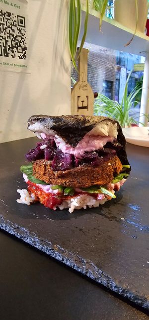  at Vegan Yes in East London