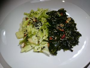See Min Salad at Vegan Yes in East London