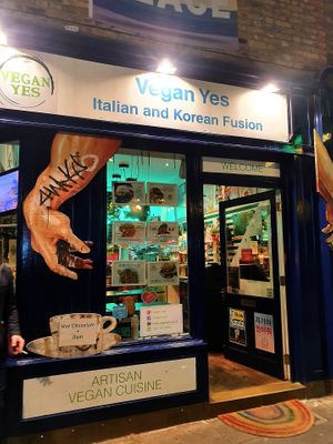  at Vegan Yes in East London