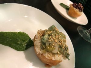 Starters at Vegan Yes in East London