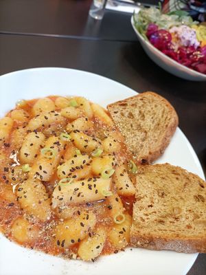  at Vegan Yes in East London