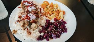  at Vegan Yes in East London