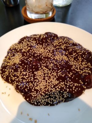 Chocolate potatoes at Vegan Yes in East London