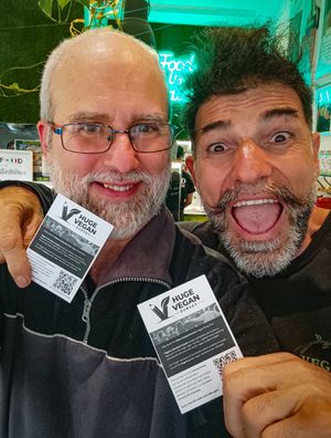  at Vegan Yes in East London