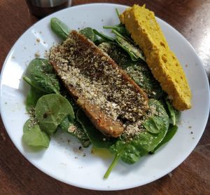 Hemo sausage at Vegan Yes in East London