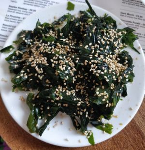 Sea salad at Vegan Yes in East London
