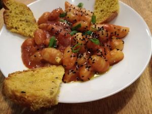 gnocchi at Vegan Yes in East London