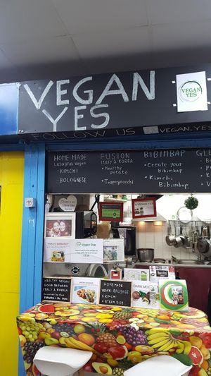 Fusion at Vegan Yes in East London