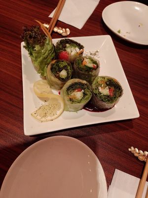 Springrolls at Loca Kitchen in Tokyo