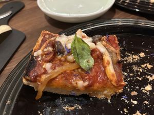 Baguette pizza Margherita stylee #Veganuary at Loca Kitchen in Tokyo