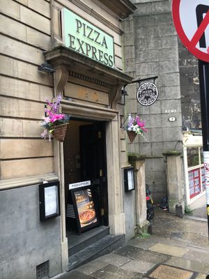 Outside  at Pizza Express - Dean St in Newcastle Upon Tyne