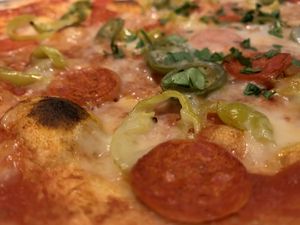 Diavolo pizza   at Pizza Express in Durham