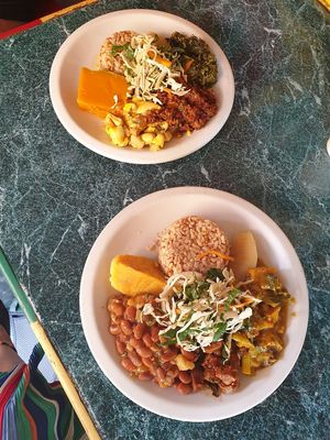 Mix Veggieplate at Millennium Victory in Montego Bay