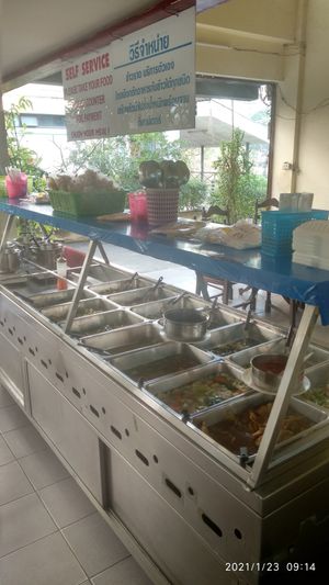 Food options at Jey Im Boon in Chiang Mai