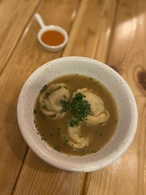 Vegan momo at Goroh in Omsk