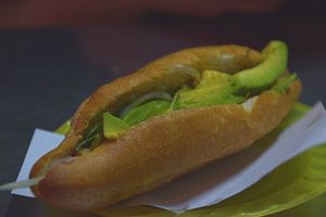 Vegan Bahn Mi at Phi Banh Mi in Hoi An