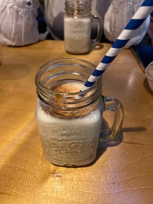 Chai latte with soja milk at Leni Liebt Kaffee in Aachen