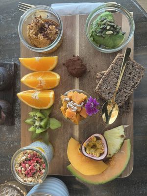 Vegan brunch   at Cafe Feel Good in Copenhagen