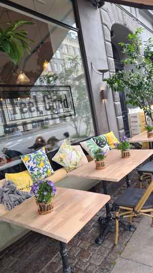  at Cafe Feel Good in Copenhagen