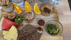 Vegan brunch at Cafe Feel Good in Copenhagen