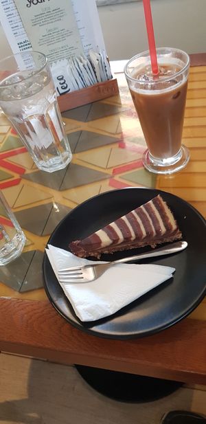 Zebra cake at Tecó in Mostar