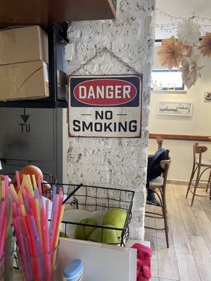 Likely the only place in Mostar with that rule...  at Tecó in Mostar