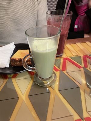 Vegan Ayurvedic Macha Latte  at Tecó in Mostar