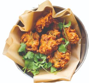 Veg Pakora/ Bhaji at Bollywood Indian Restaurant in Busan