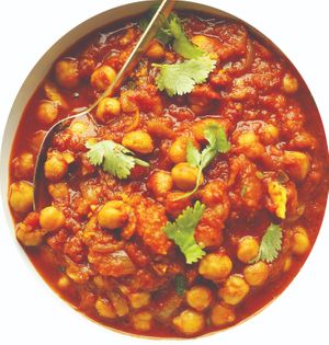 Chana Masala at Bollywood Indian Restaurant in Busan