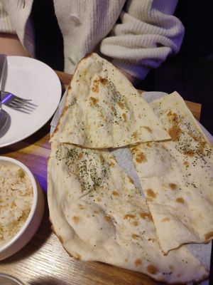 Naan #Veganuary at Bollywood Indian Restaurant in Busan