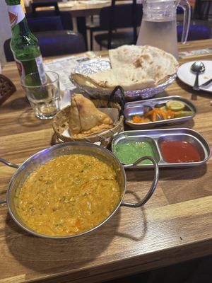   at Bollywood Indian Restaurant in Busan