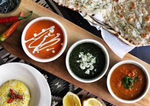 Amazing Vegetarian curries bollywood at Bollywood Indian Restaurant in Busan