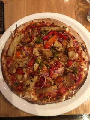 V-burn pizza at Versachi Pizza and Wine Bar in South Yarra