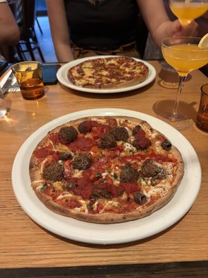   at Versachi Pizza and Wine Bar in South Yarra