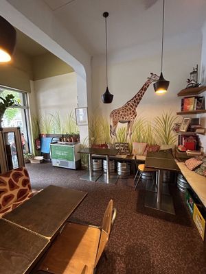 The café from inside   at Chelo Cafe in Barcelona