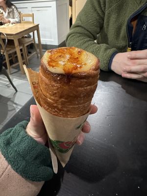 crème brûlée (limited edition)   at Eva's Original Chimneys in Toronto