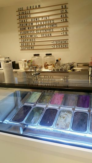 vegan ice cream! !!!!! at Kind Kones - Mont Kiara in Kuala Lumpur