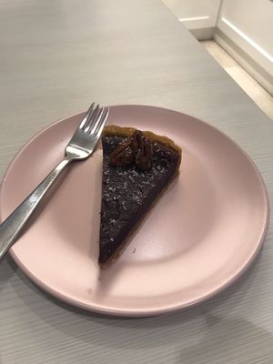 Purple sweet potato pie at Kind Kones - Mont Kiara in Kuala Lumpur