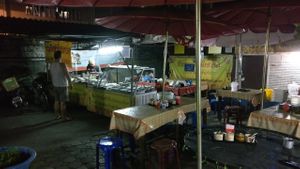 inside  at Thai Vegetarian Food in Chiang Mai