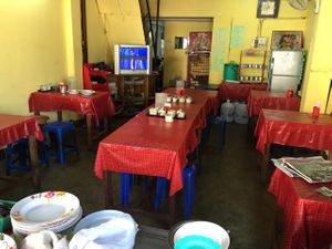 Inside at Thai Vegetarian Food in Chiang Mai