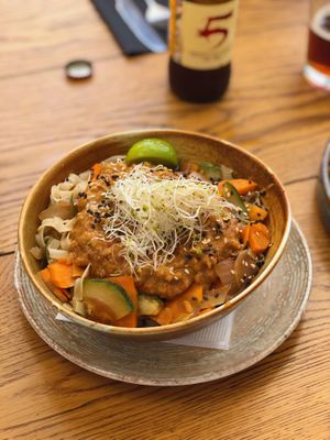 Gado gado at Verde Sazon in Santiago